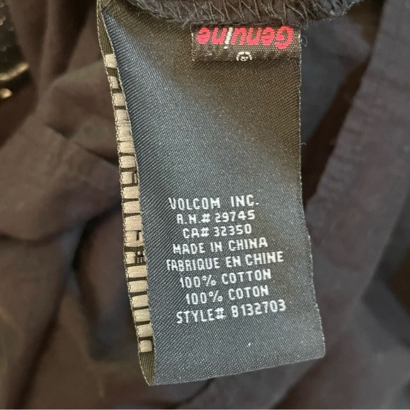 Volcom Women’s Lined Black Dress 100% Cotton - Picture 9 of 10